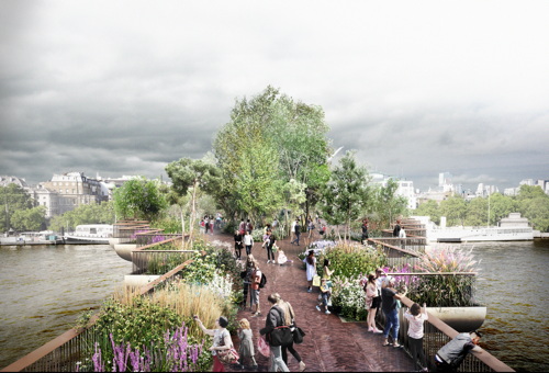 Garden bridge